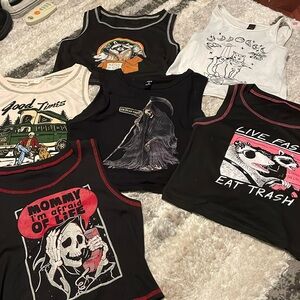 Shein Romwe Graphic Tank Bundle